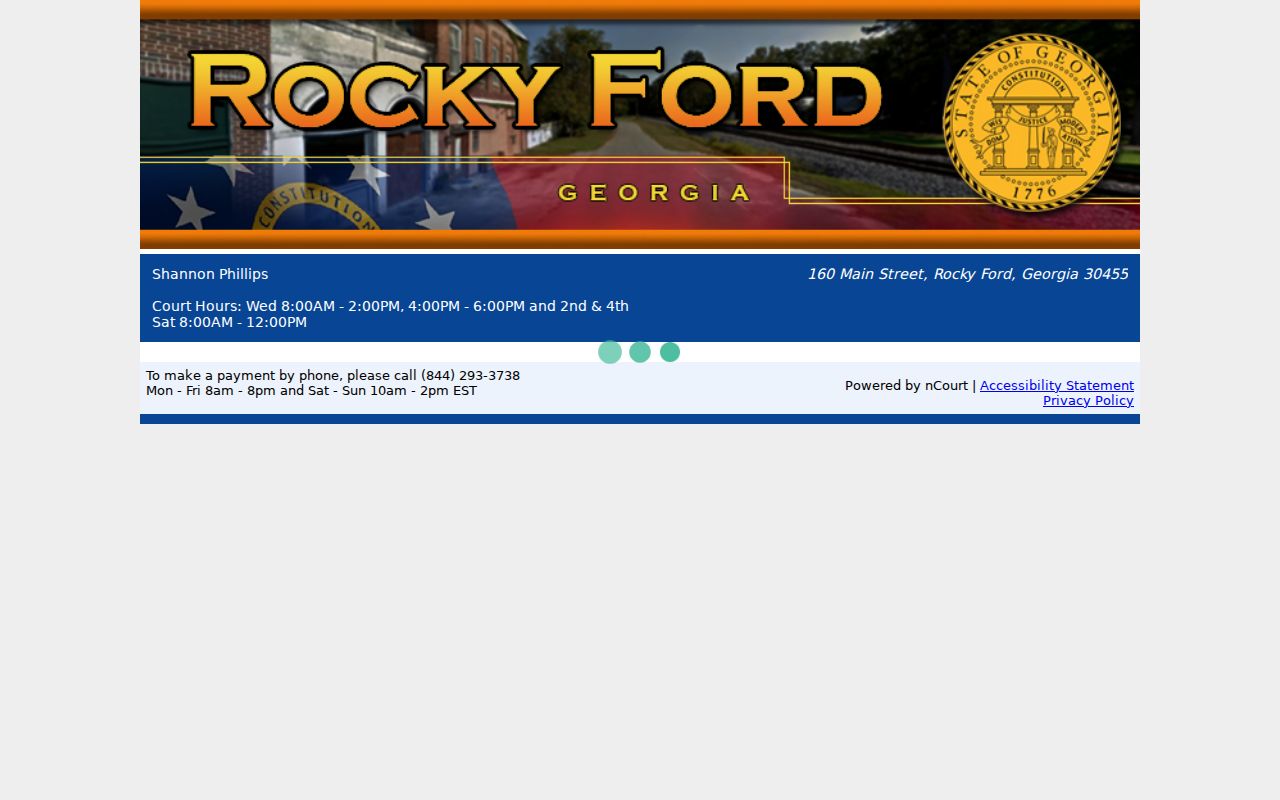Rocky Ford payment and court hours information